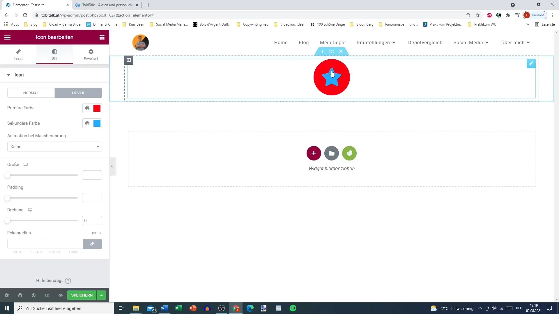 Icons in Elementor - This is how you optimize them