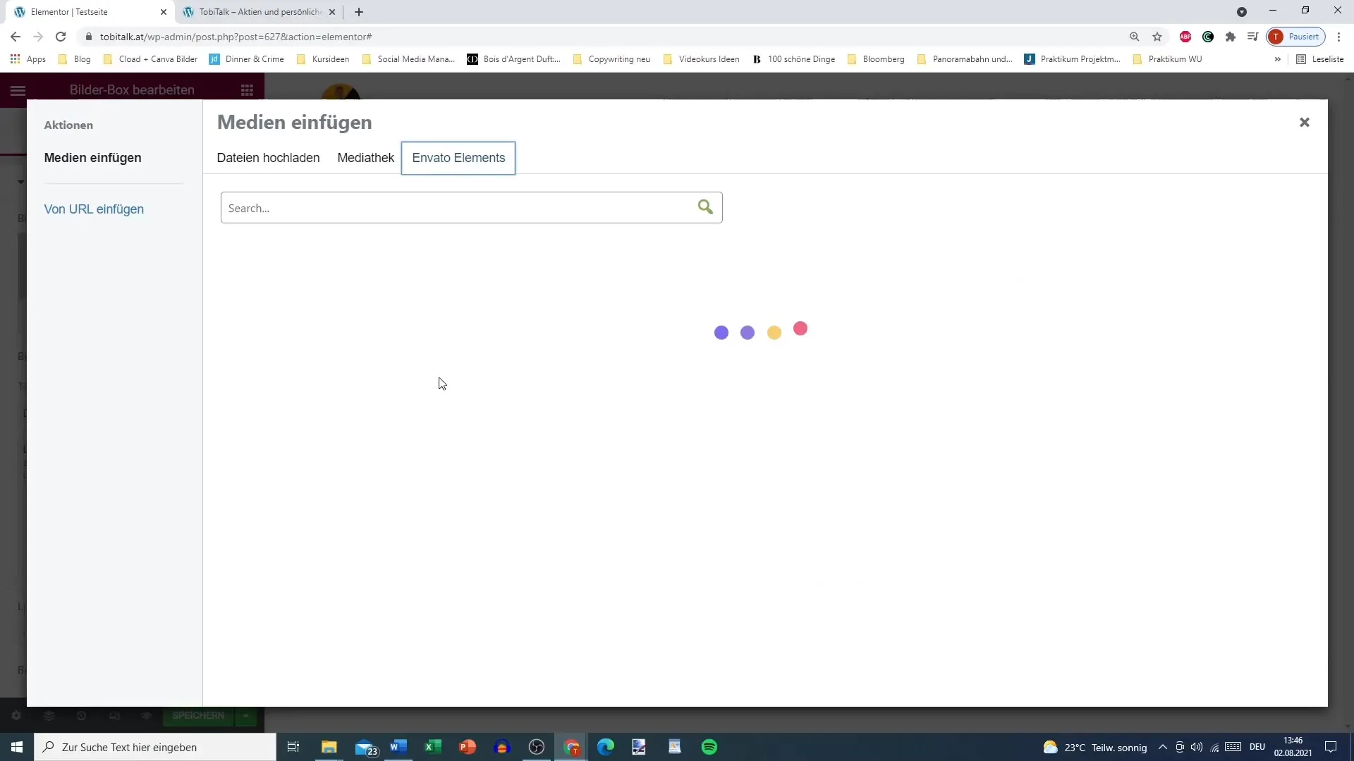 Design the image box creatively in Elementor