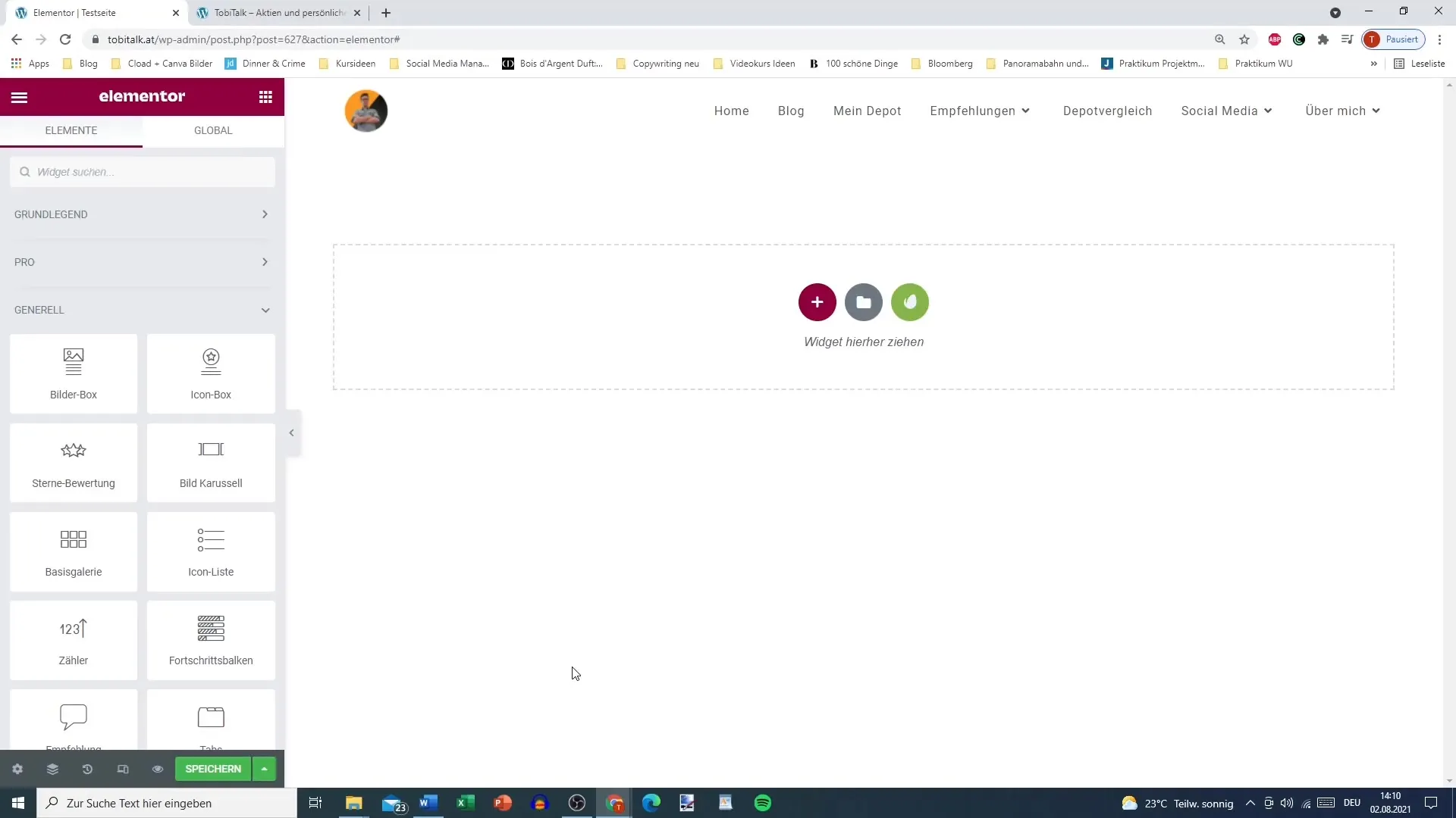 Efficient use of the icon box in Elementor