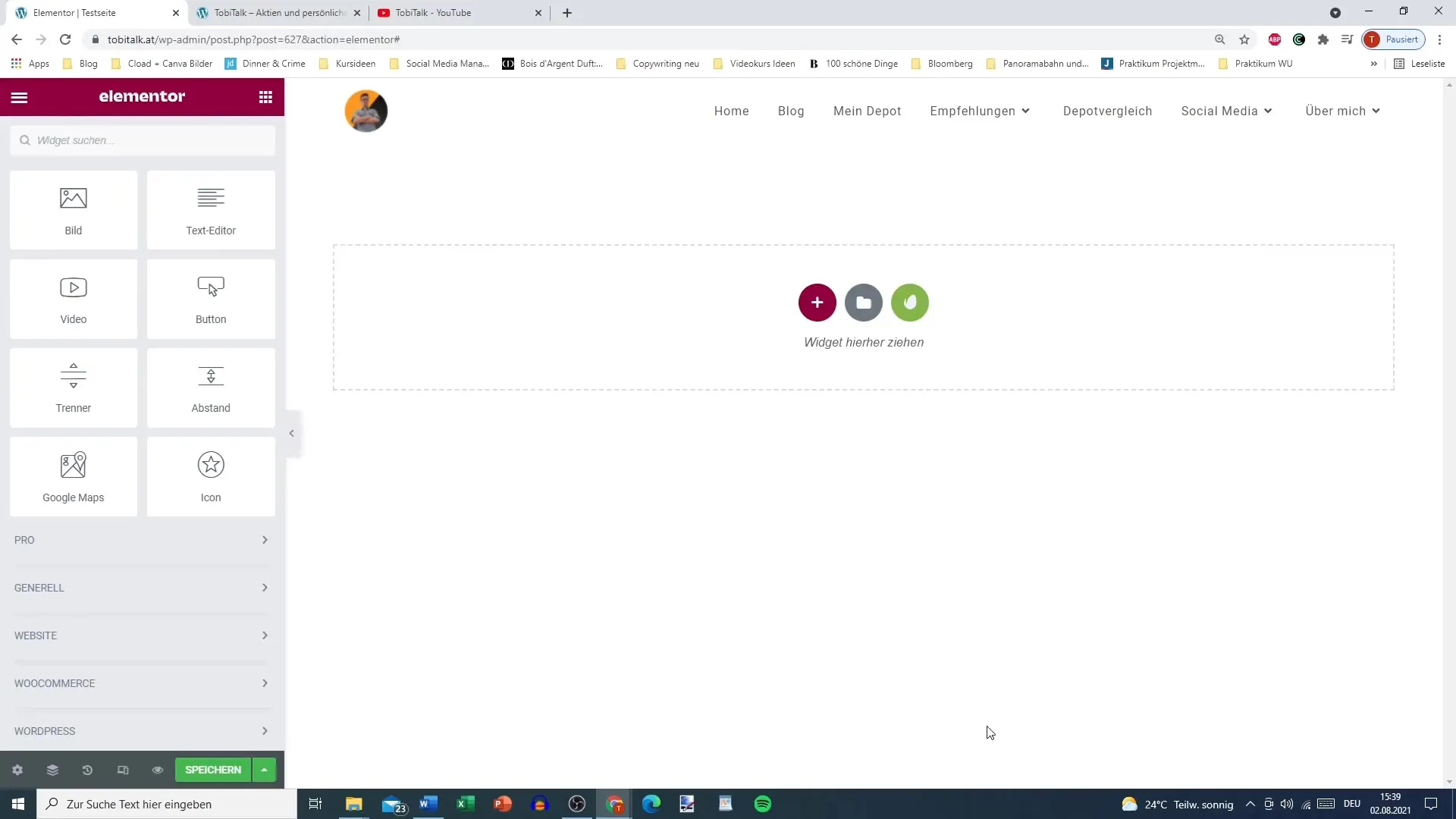 Designing counters efficiently in Elementor for WordPress