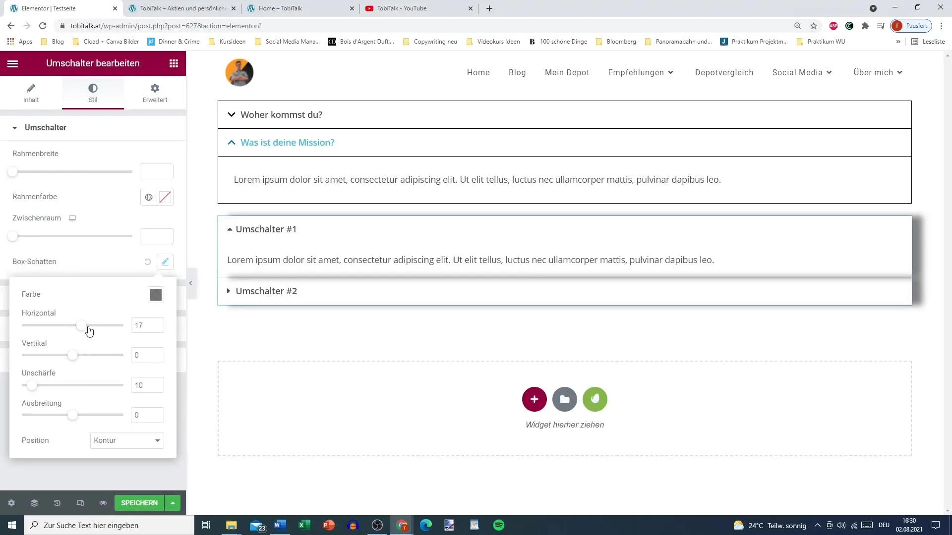 Elementor Switcher - How to use it effectively