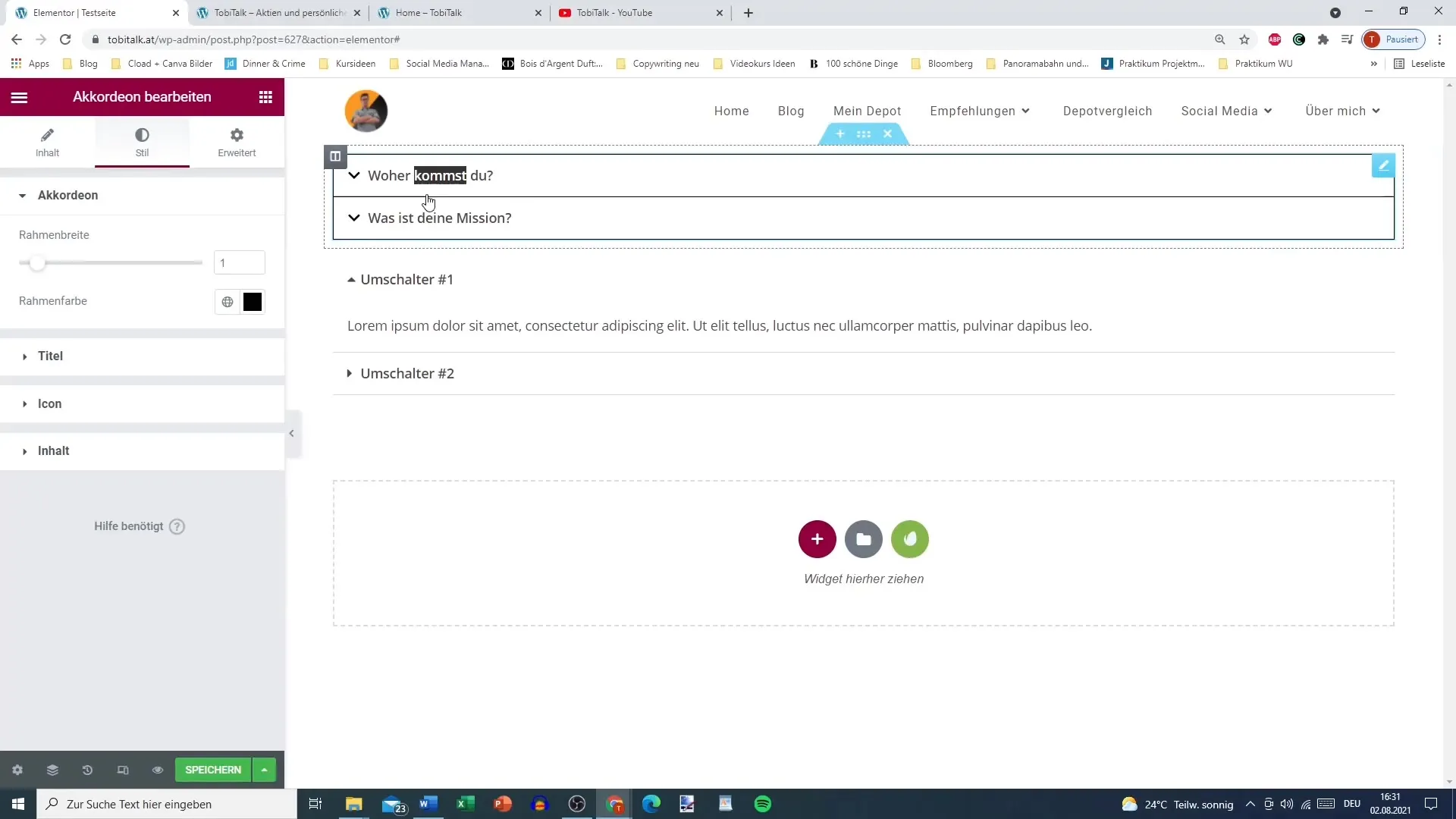 Elementor Switcher - How to use it effectively