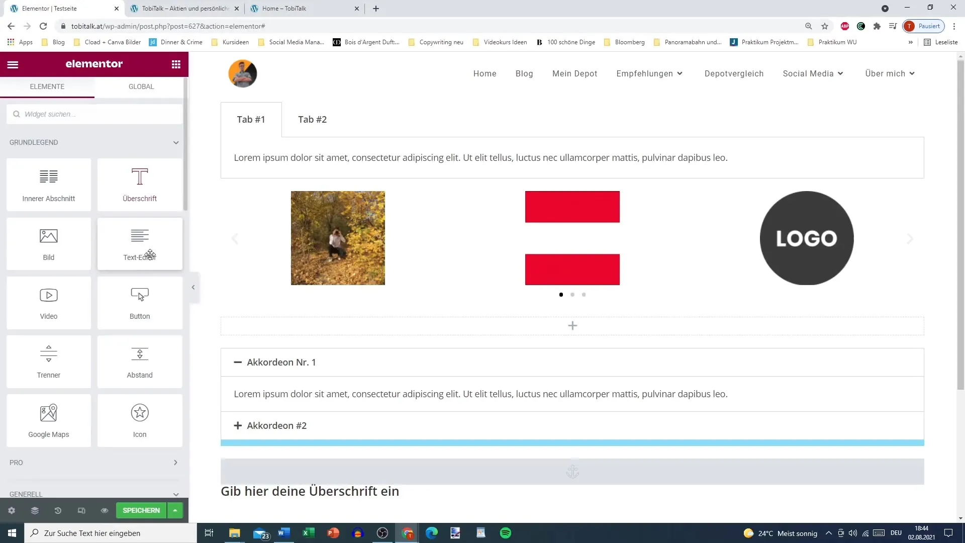 Menu Anchor in Elementor - Step-by-step guide