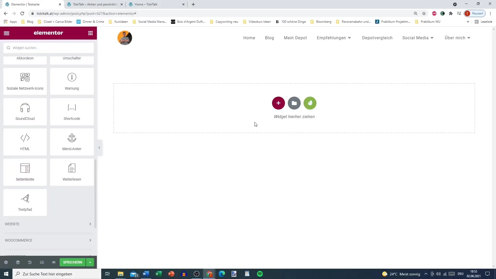 Sidebar in Elementor - This is how you set it up effectively