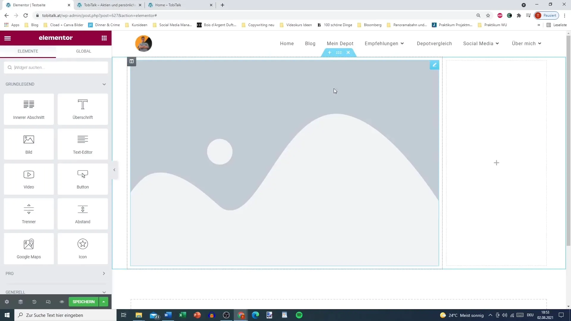 Sidebar in Elementor - This is how you set it up effectively