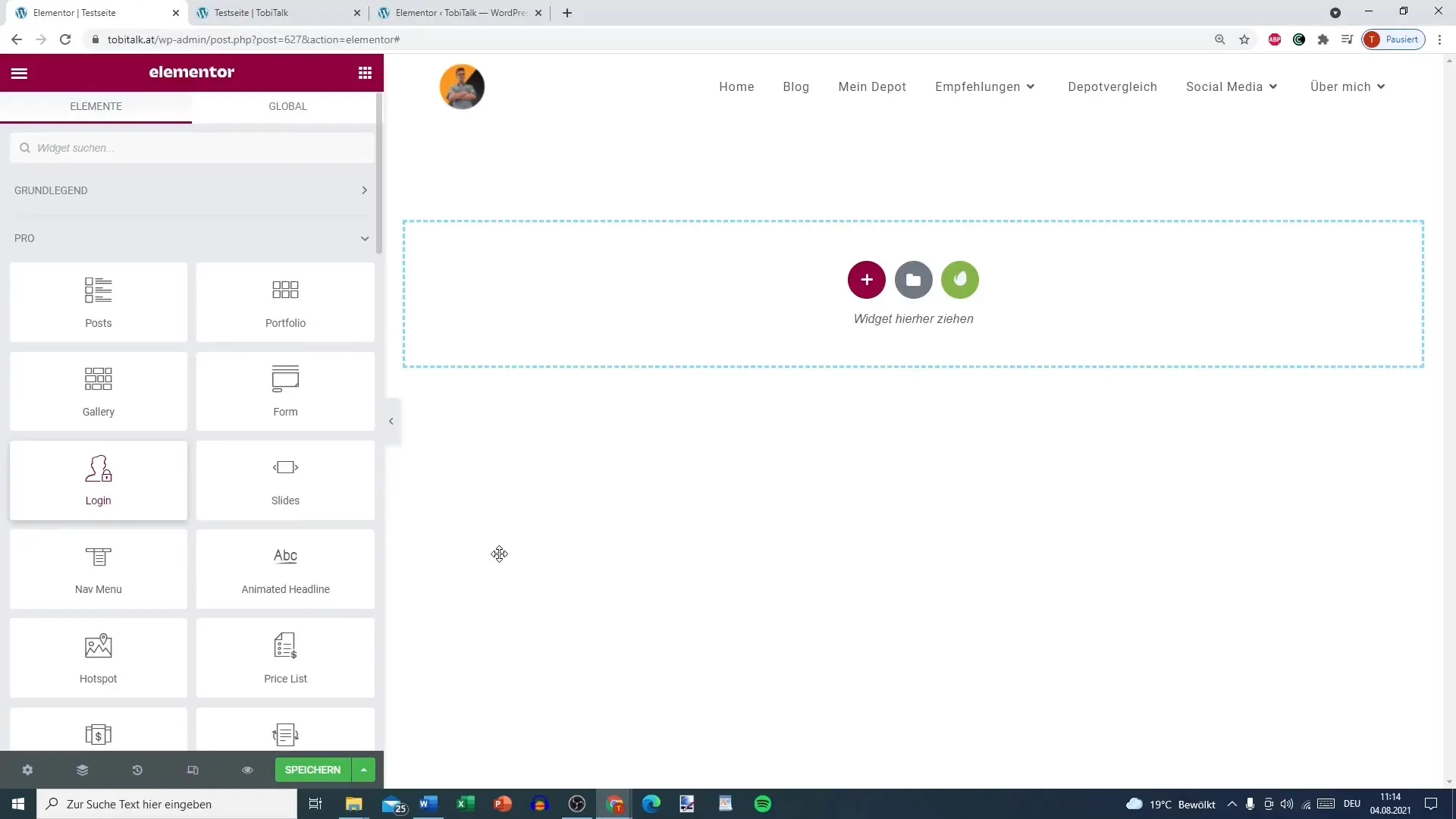 Přihlášení do Elementor Pro v WordPressu - Jednoduchý návod