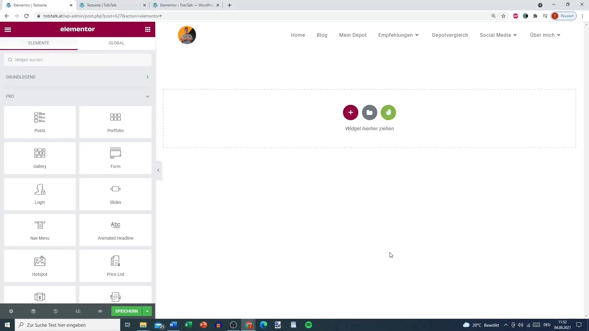 Preislisten-Design leicht gemacht mit Elementor