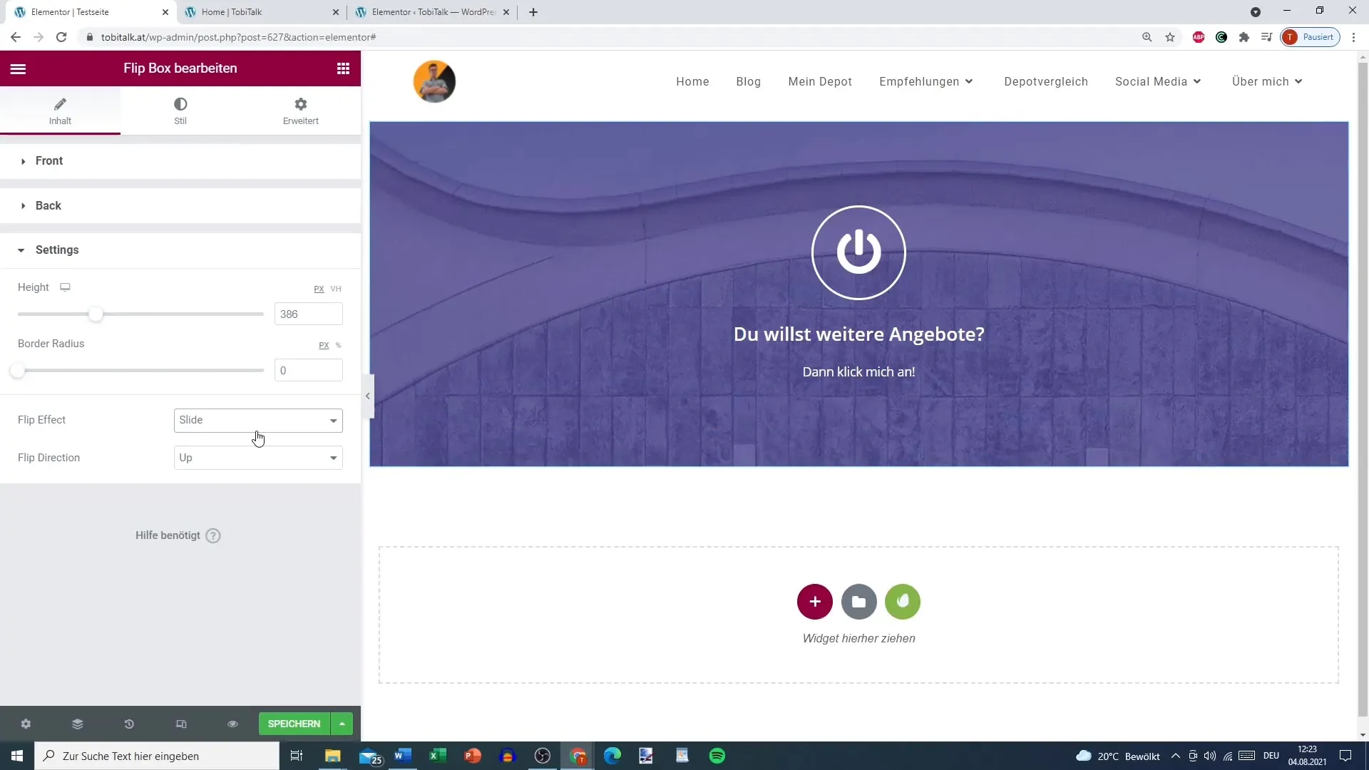 Flip Box in Elementor for WordPress - A comprehensive guide