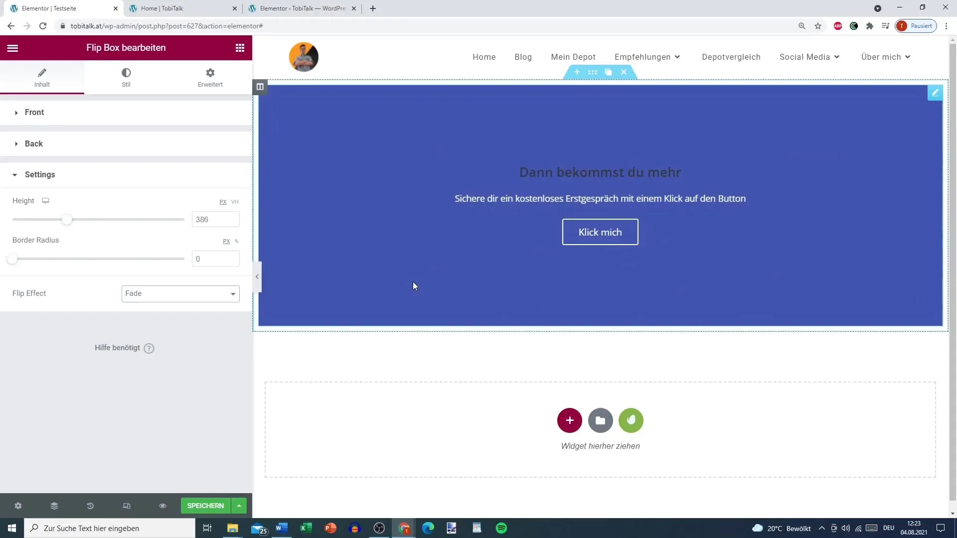 Flip Box in Elementor for WordPress - A comprehensive guide