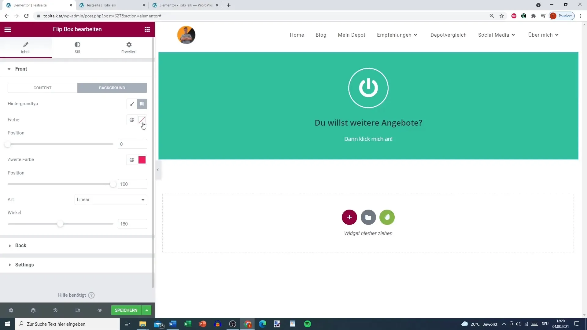 Flip Box in Elementor for WordPress - A comprehensive guide