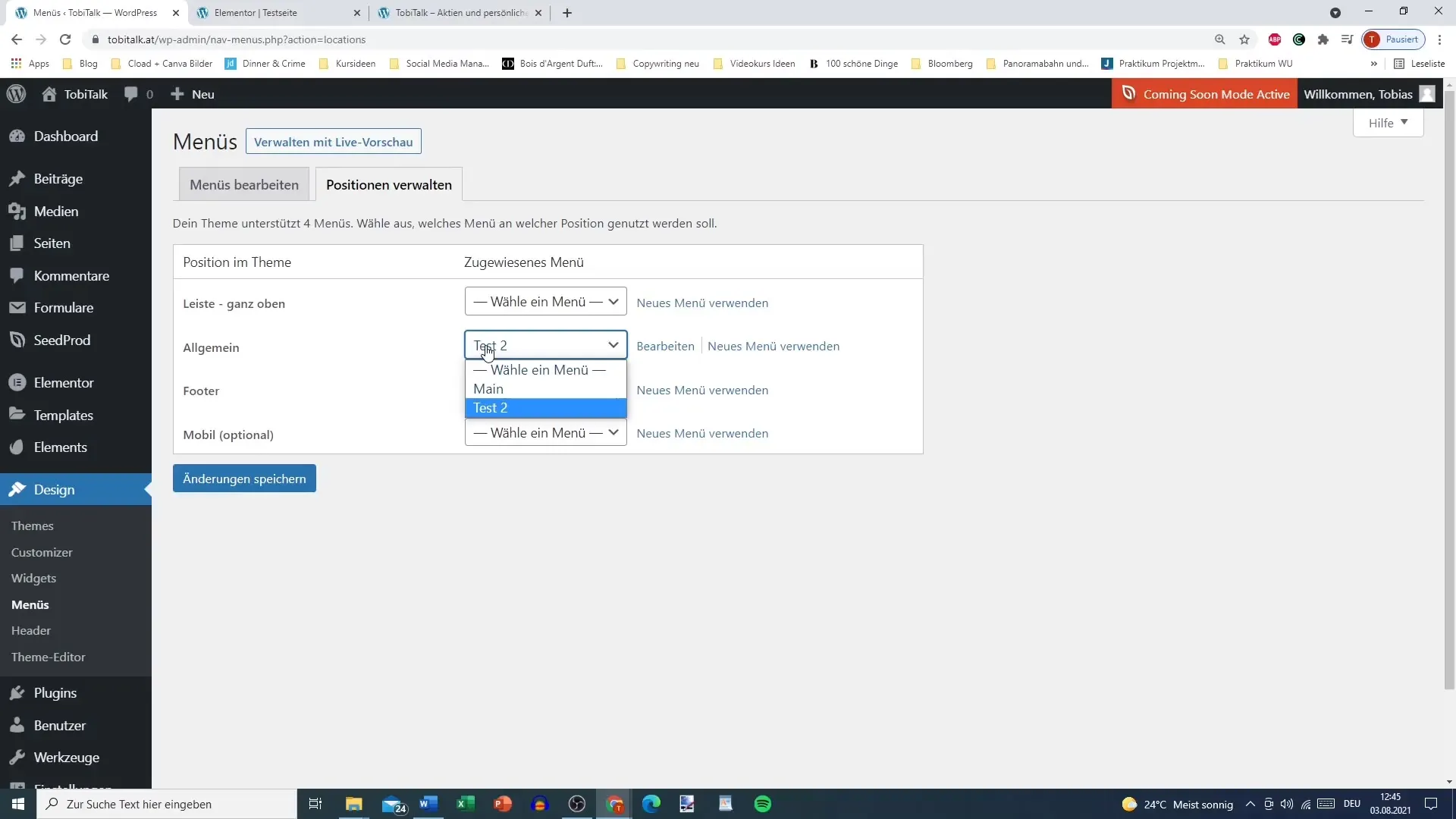 Create an effective menu for your WordPress site