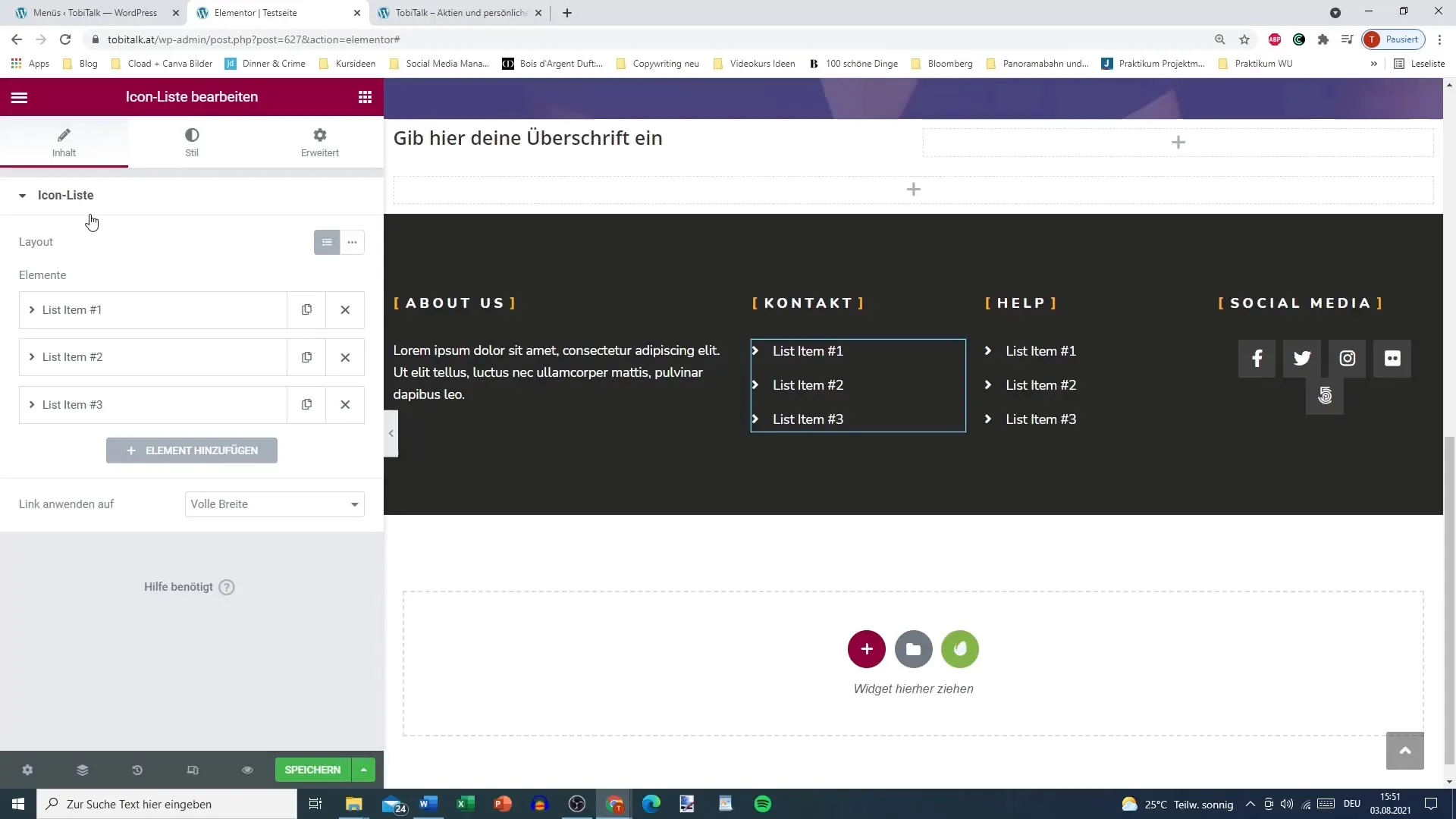 Integrate imprint and data protection in WordPress easily