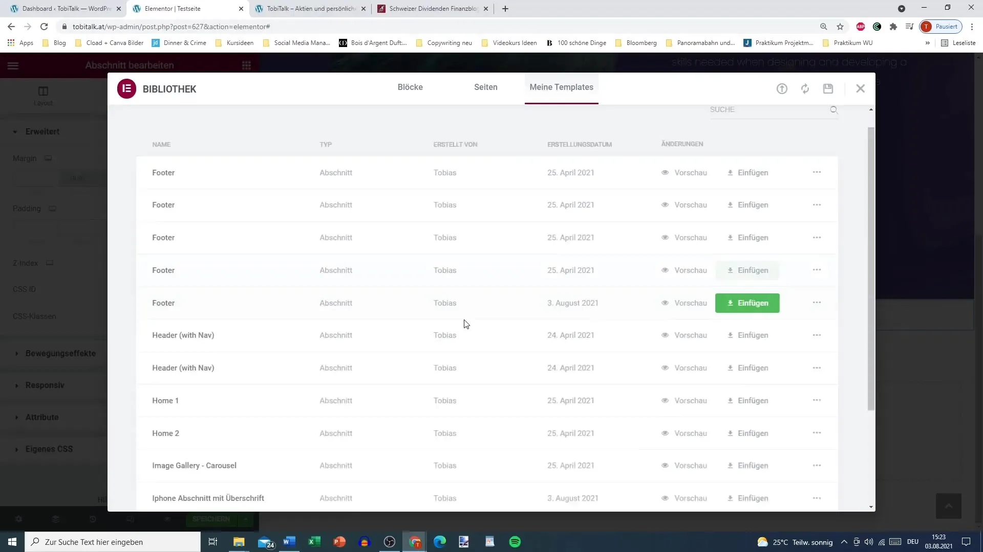 Save section in Elementor: An easy-to-understand guide