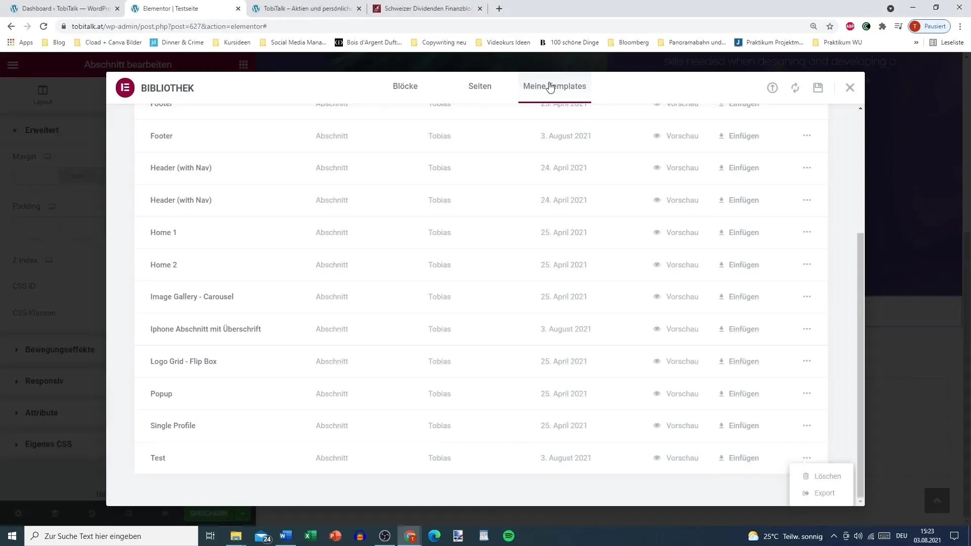 Save section in Elementor: An easy-to-understand guide