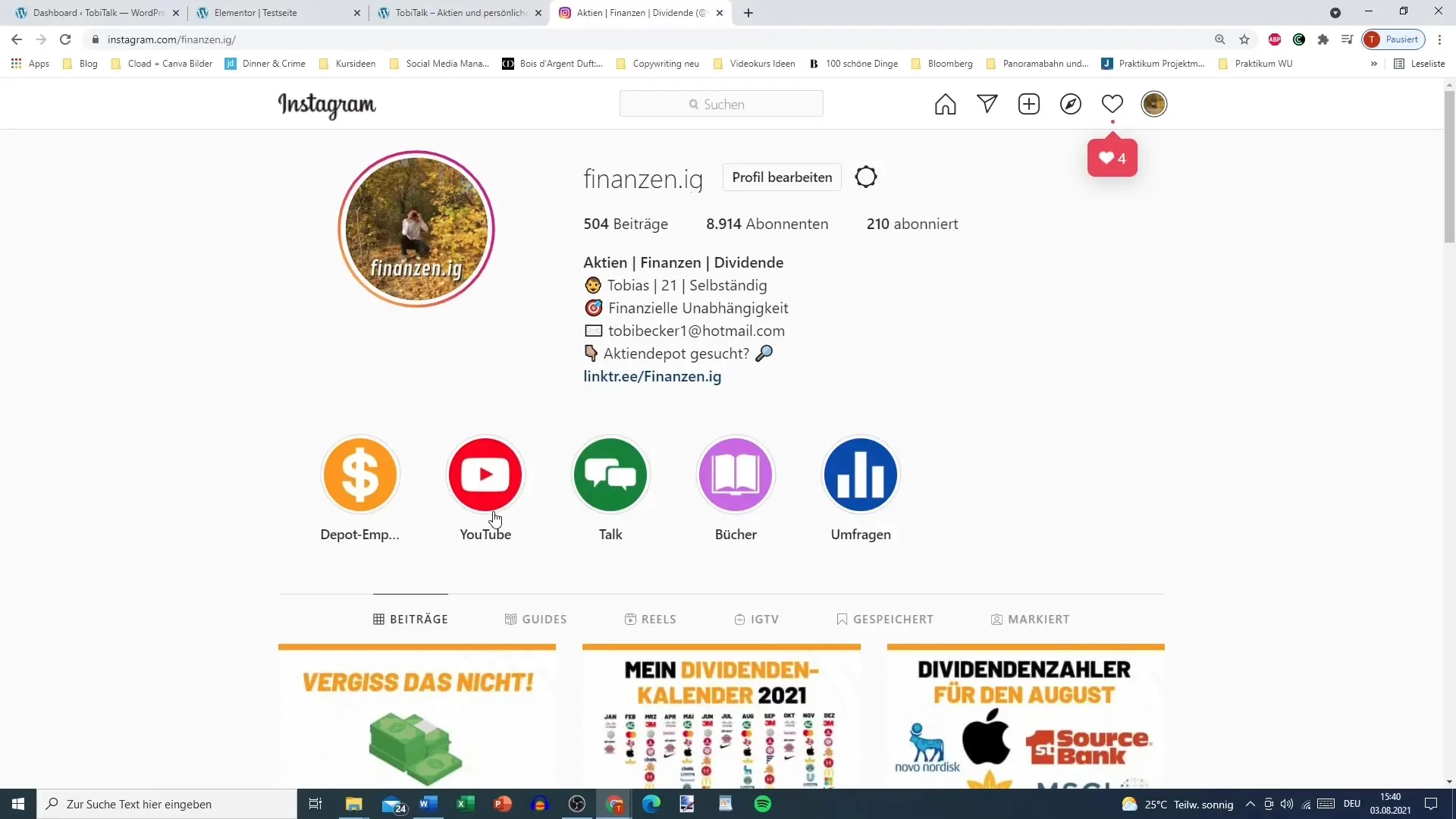 Impressumspflicht in WordPress mit Elementor leicht gemacht
