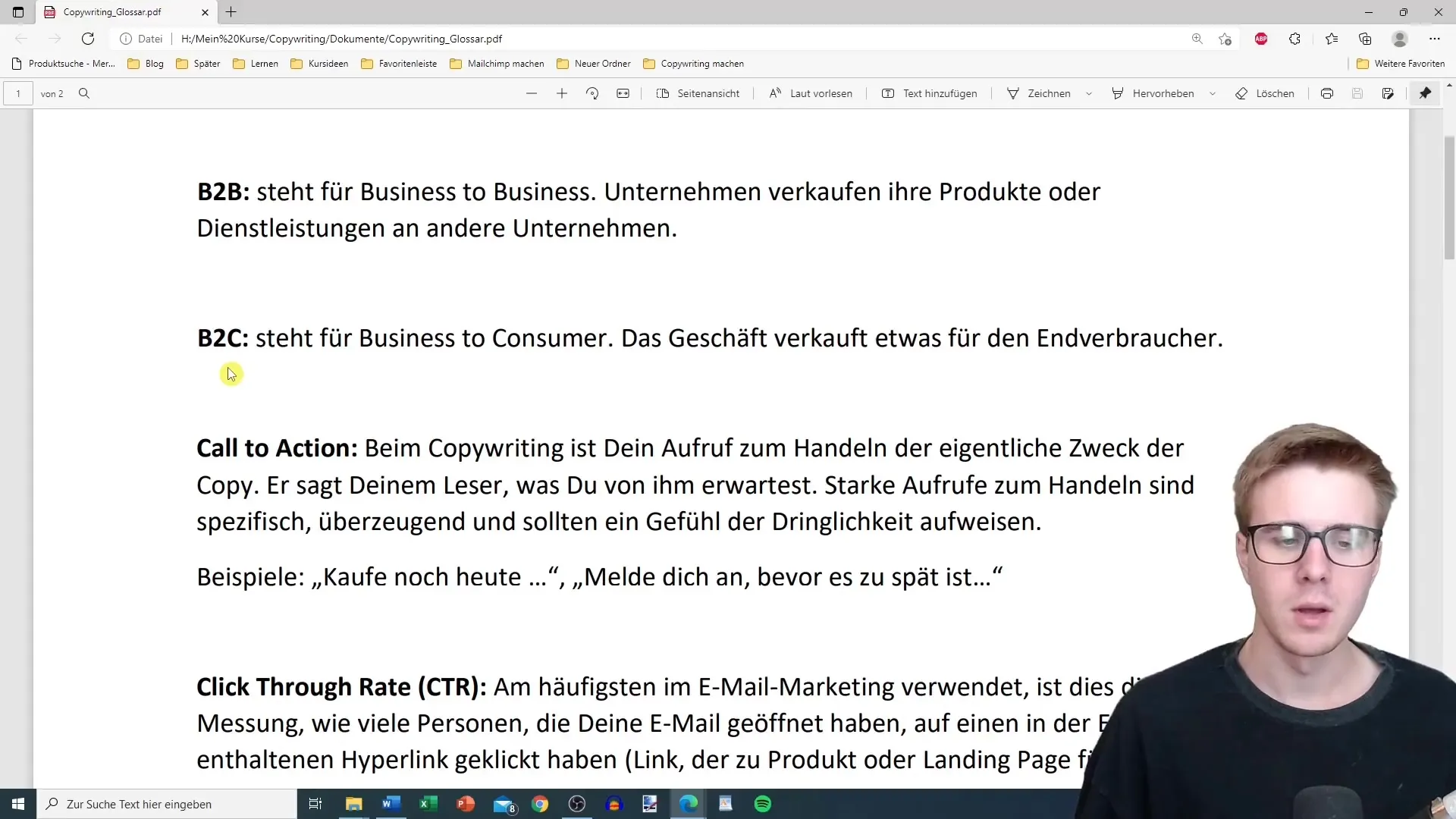 Glossarium van copywriting-termen voor succesvolle teksten