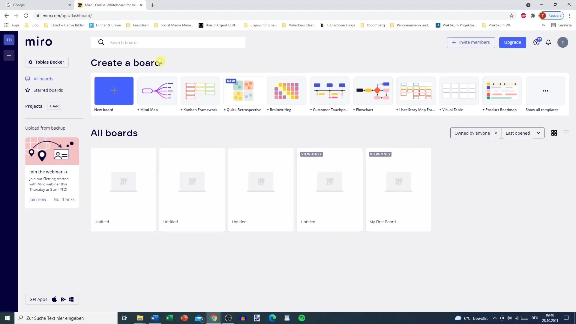 Brainstorming-Tool Miro - Hier is je handleiding