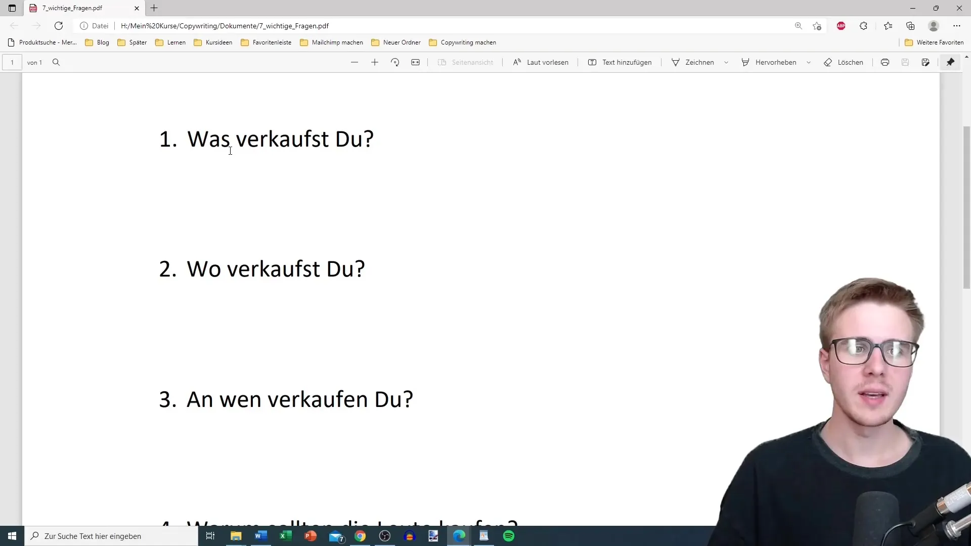 Zeven vragen voor succesvolle copywriting
