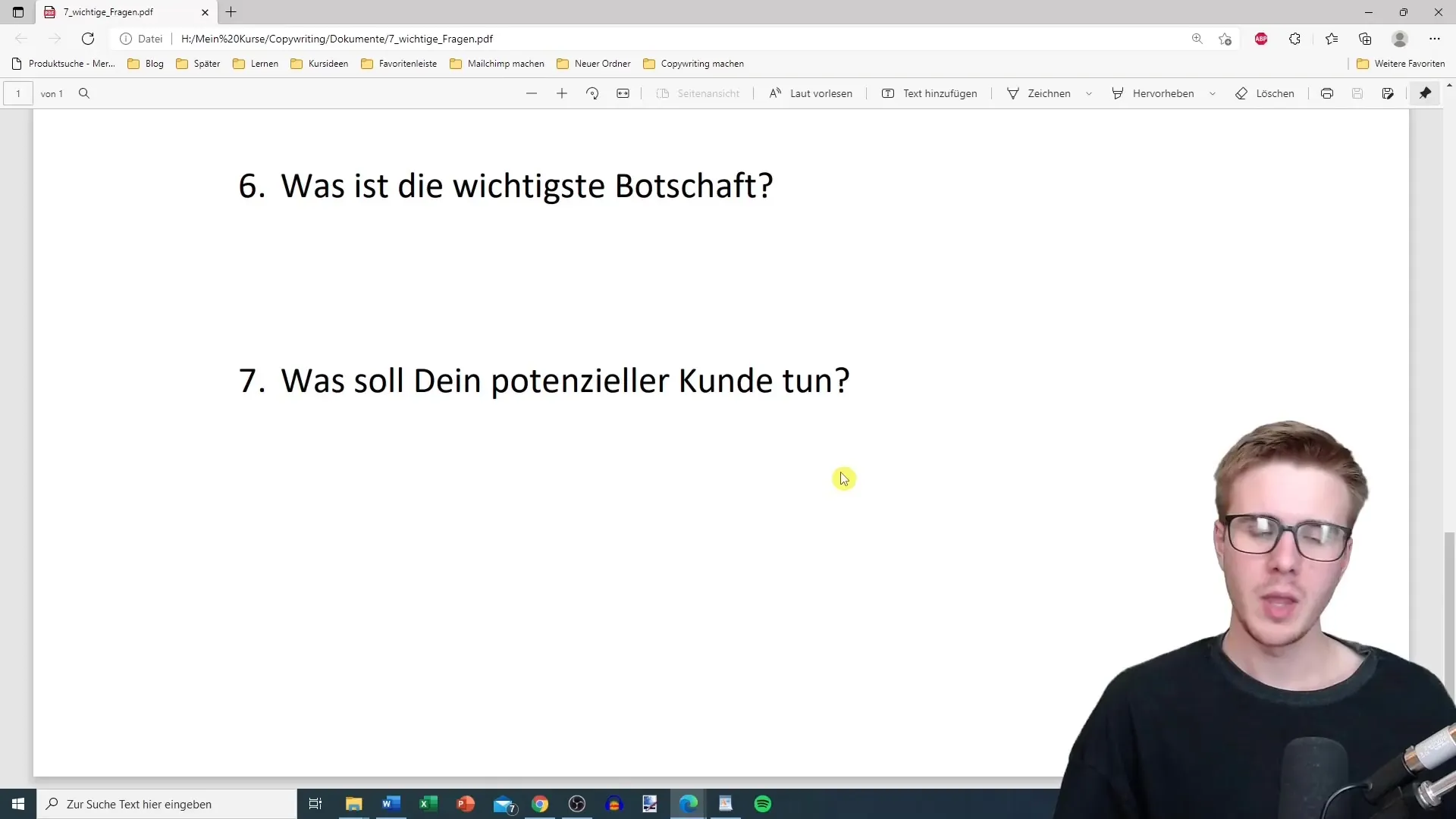 Zeven vragen voor succesvol copywriting