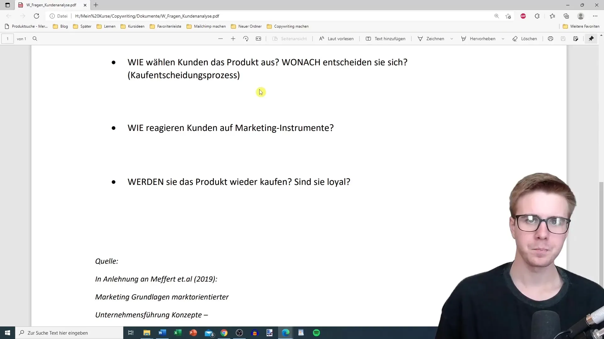 W-vragen voor klantenanalyse voor effectieve copywriting