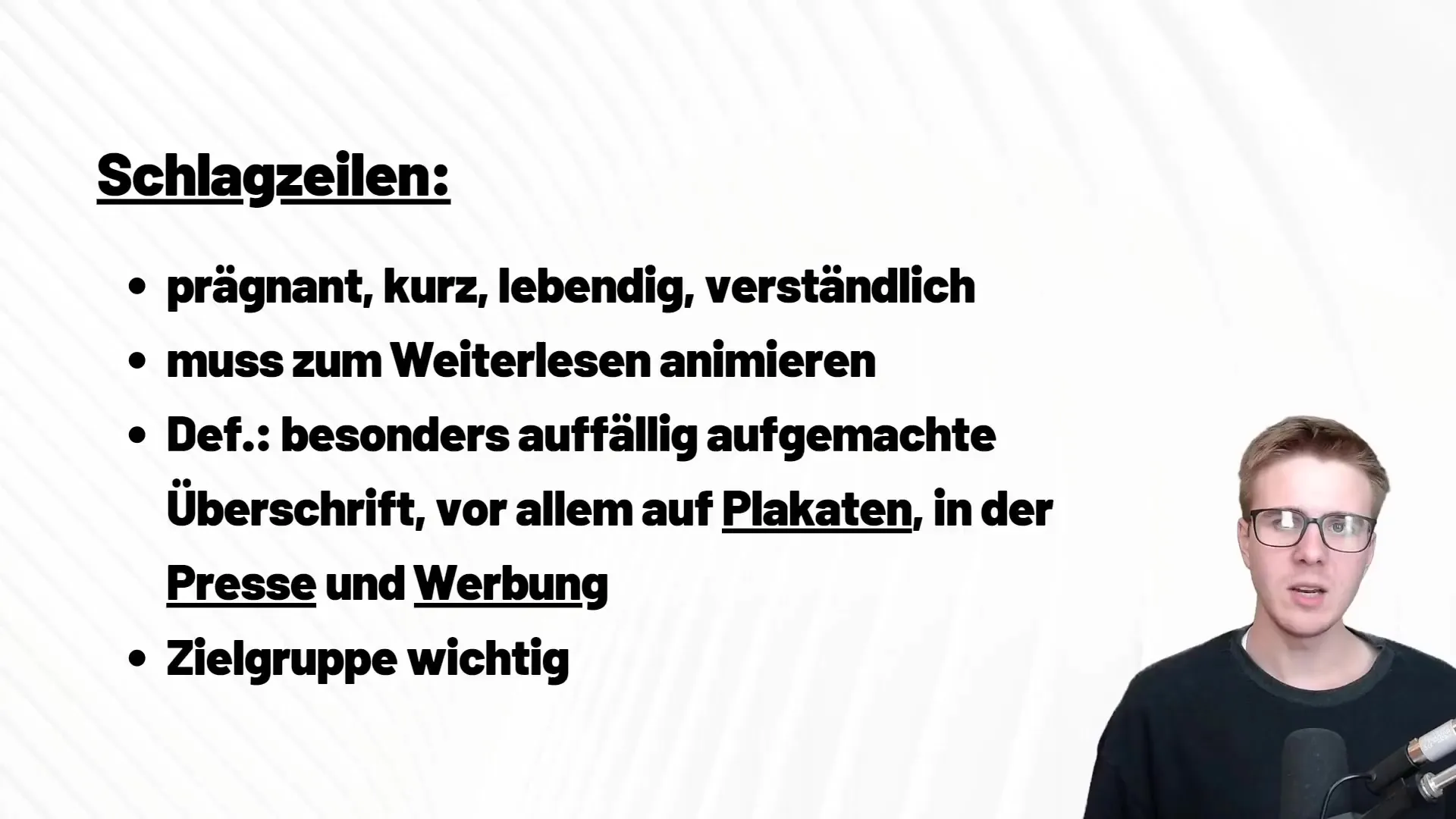 Koppen effectief maken en aanpassen
