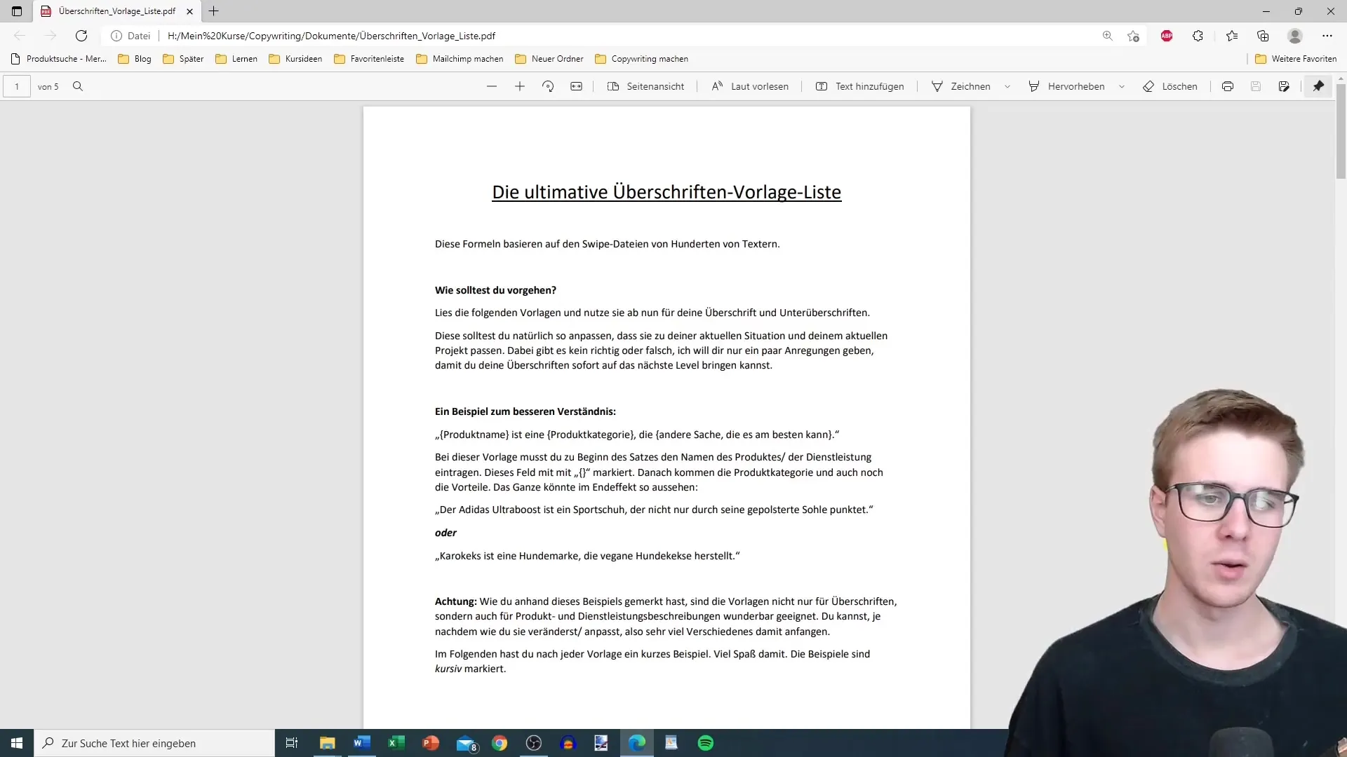 Titeltechnieken maken met sjablonen