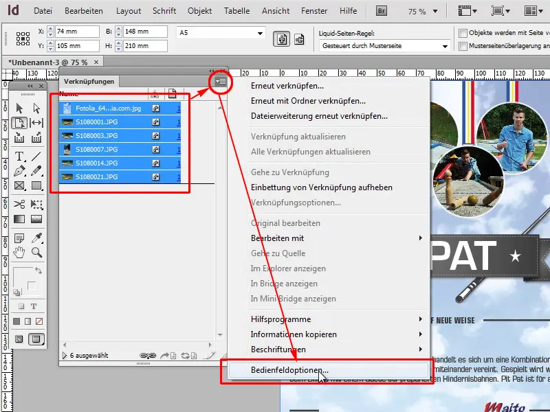 Tipps &amp; Tricks zu Adobe InDesign: Dateiinformationen aller Verknüpfungen exportieren