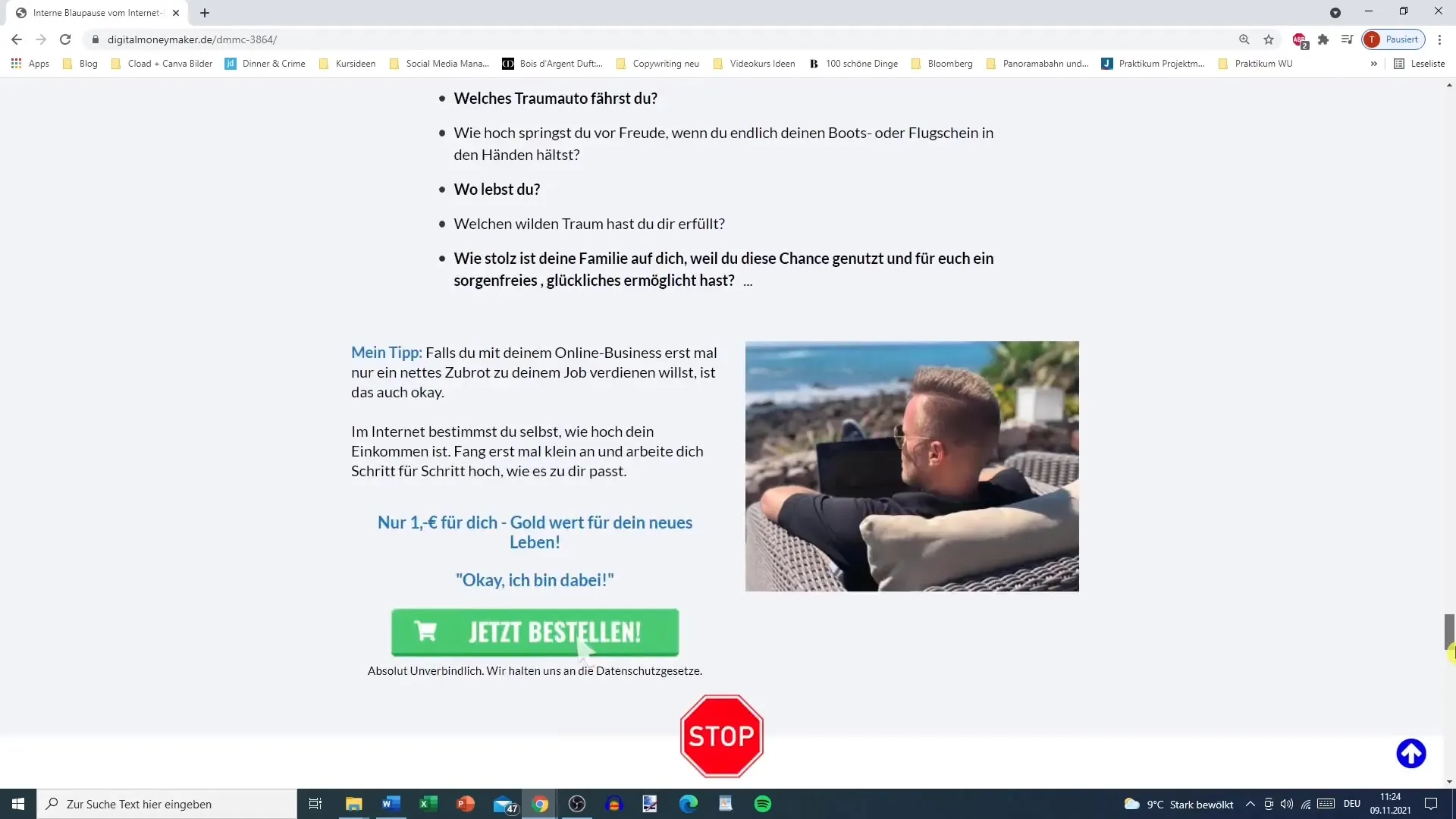 Minder is meer: Effectieve copywriting voor landingspagina's