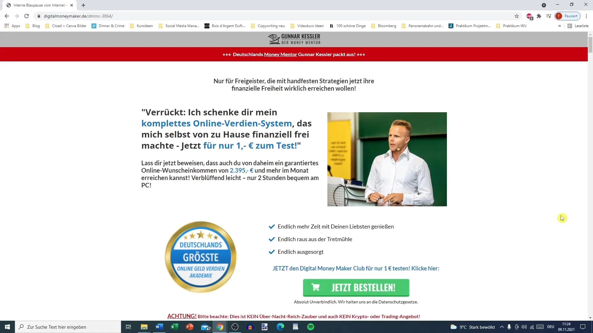 Minder is meer: Effectieve copywriting voor landingspagina's