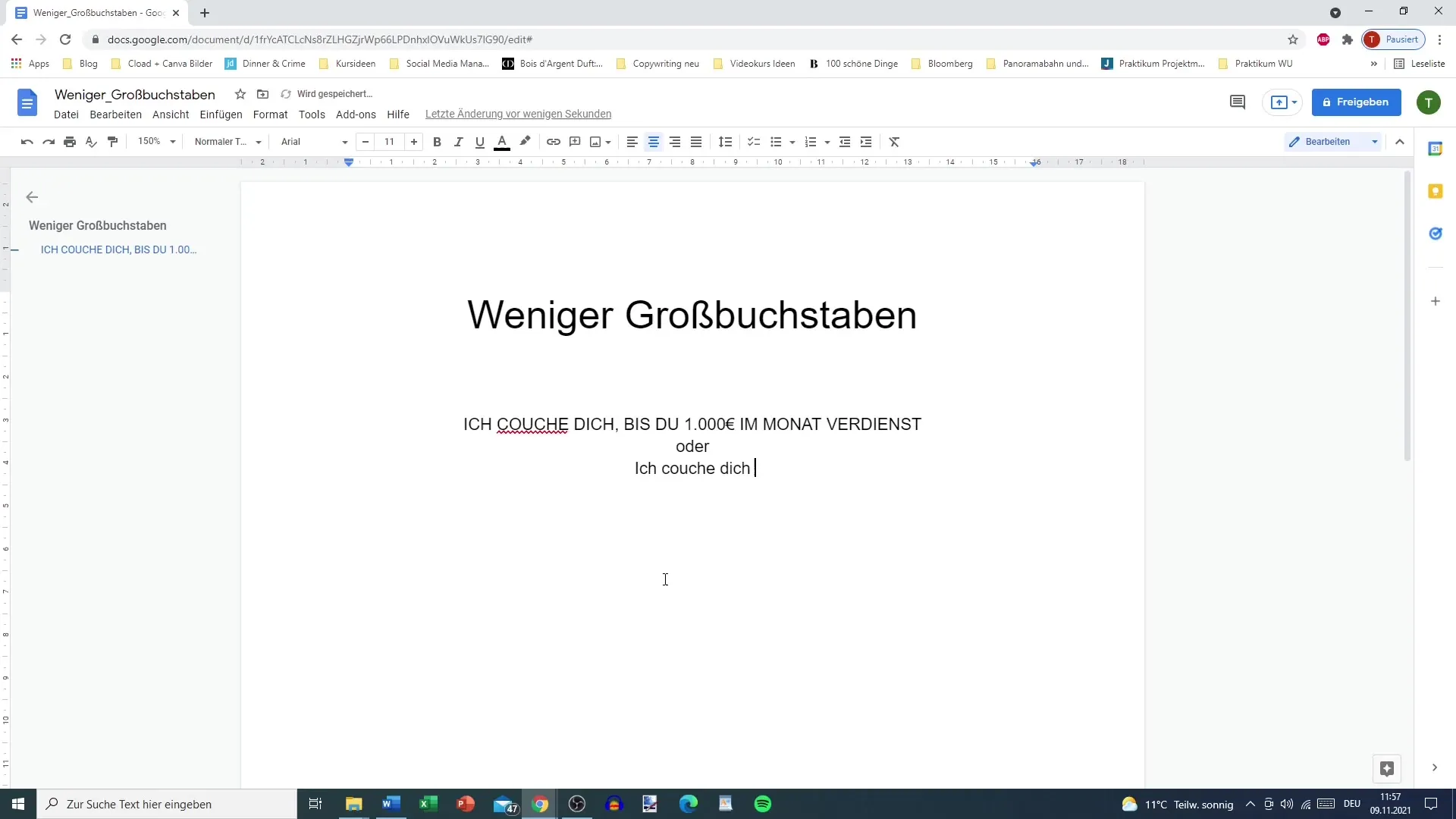 Effectieve schrijfwijze zonder hoofdletters