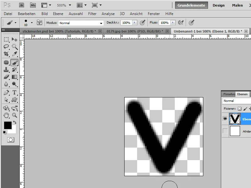 Stikkmønstereffekter for typografi