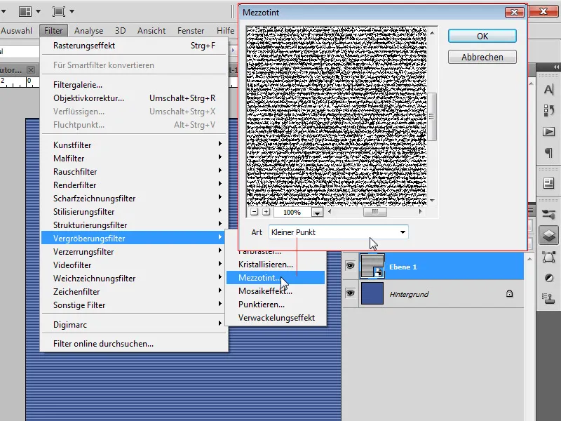Stikkprøvemønstre for typografi