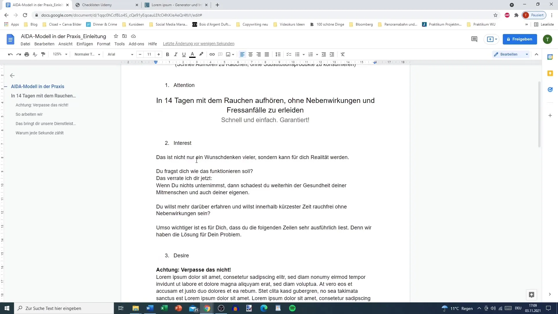 Belangrijkste gedeelte succesvol vormgeven - Tips voor copywriting
