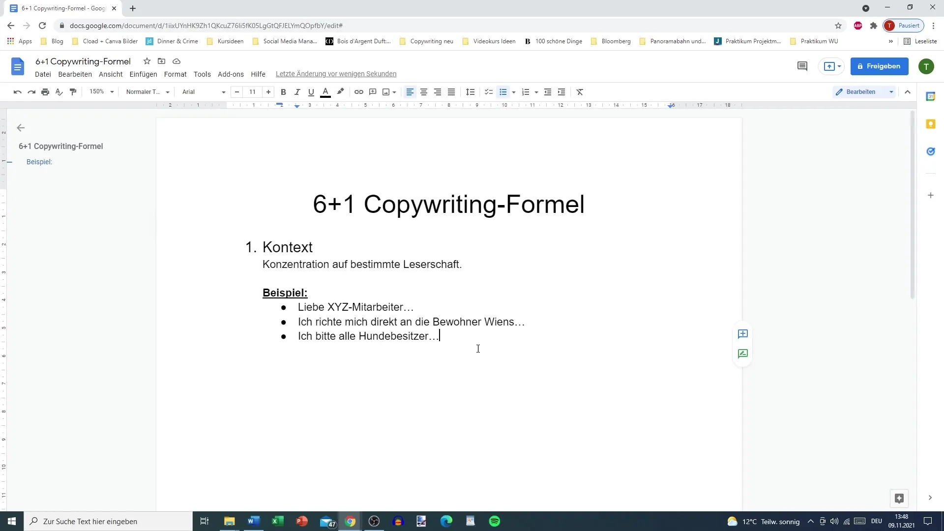 Context begrijpen - Doelgerichte copywriting