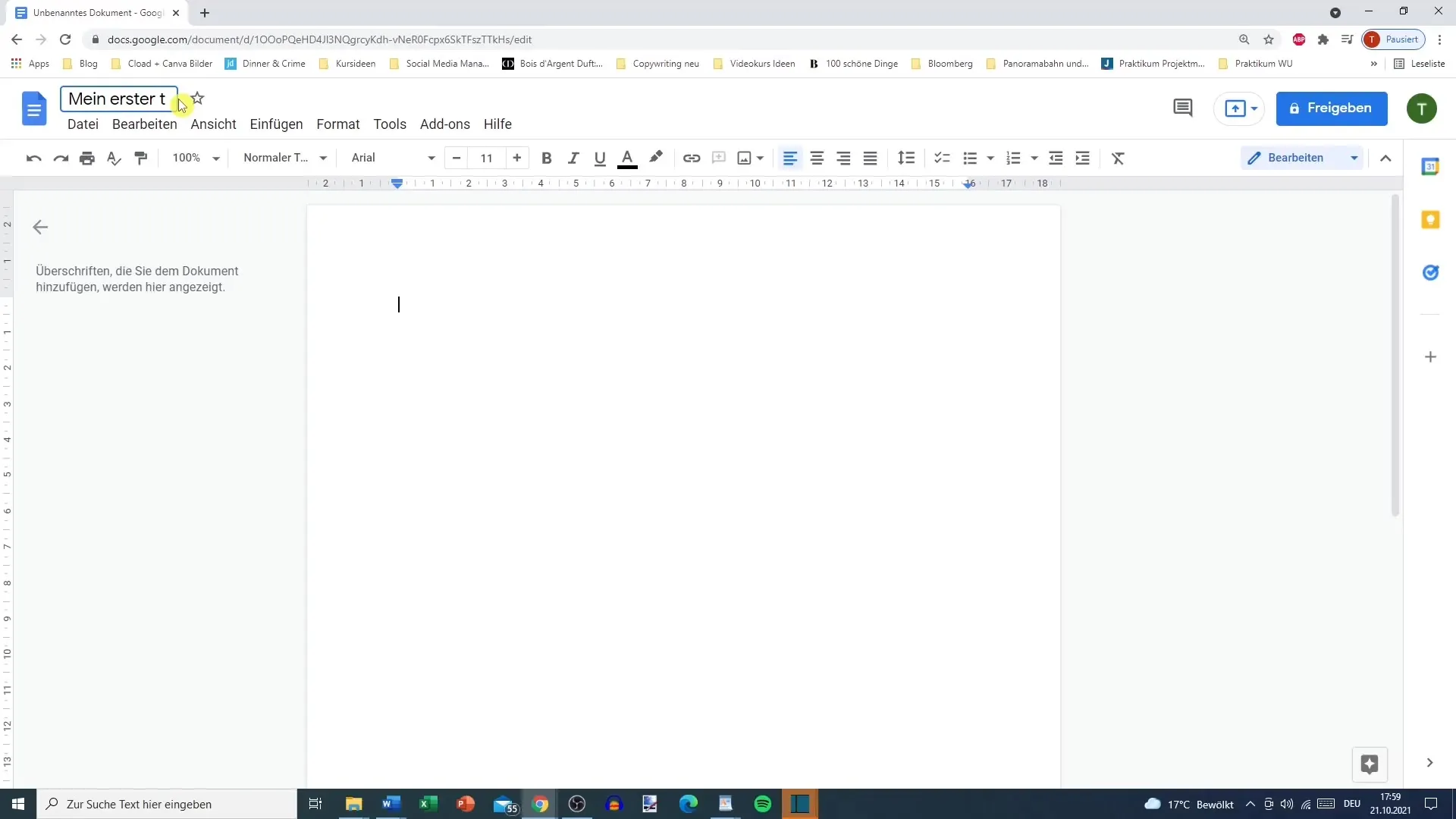 Gratis teksten schrijven met Google Docs