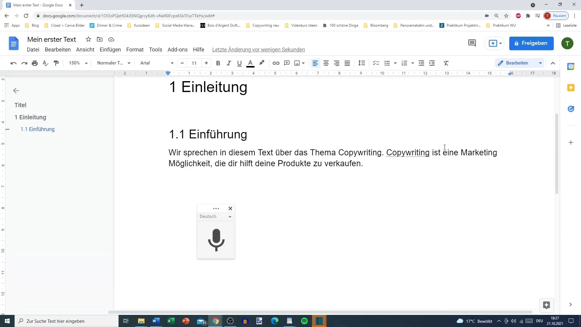 Tekst inspreken in Google Docs - Handleiding voor spraakinvoer