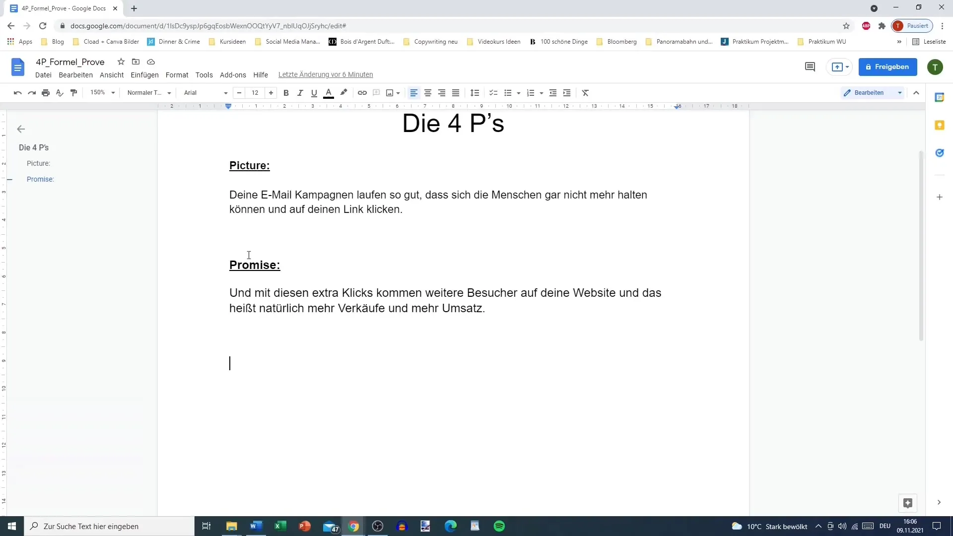 Bewijs met de 4P-formule: Krachtigere copywritingstrategieën