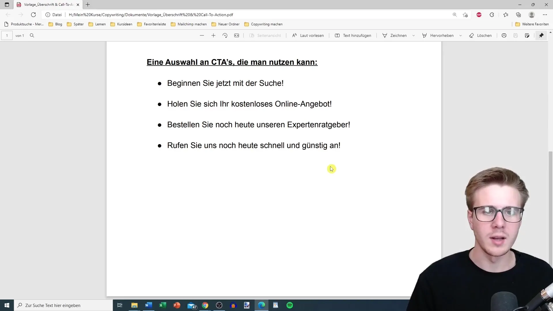 Templates maken voor advertentiekoppen en oproepen tot actie