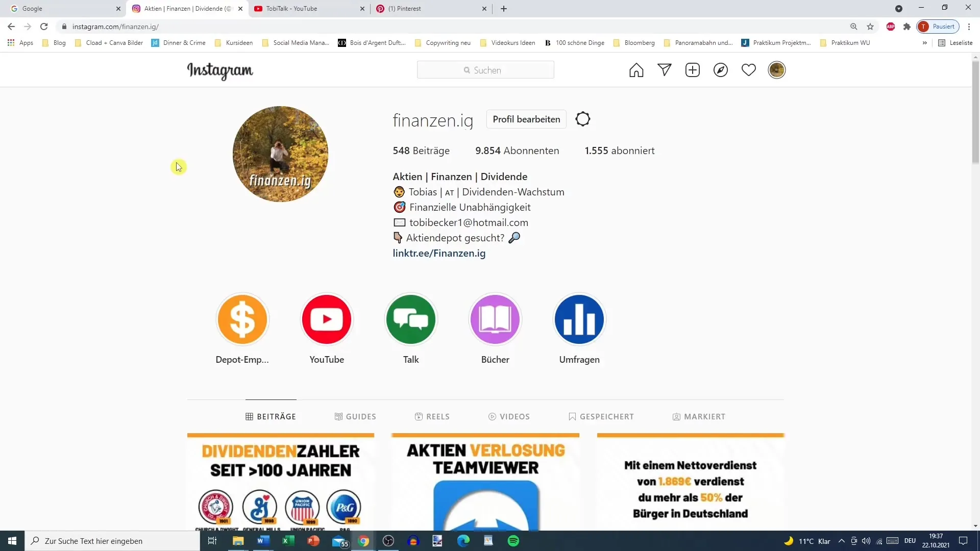 Daha fazla takipçi için Instagram profil metnini optimize et