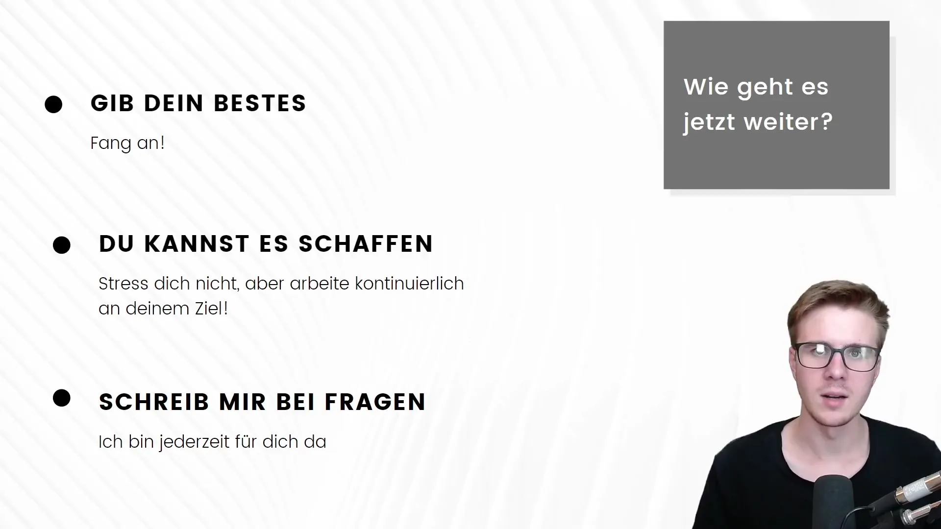 Praktische uitvoering na de copywriting-cursus