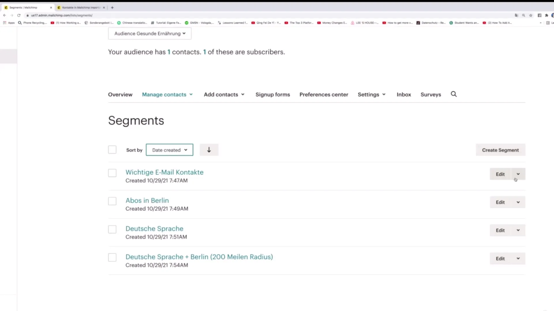 Skutecznie zarządzaj segmentami w Mailchimp: usuwaj i edytuj