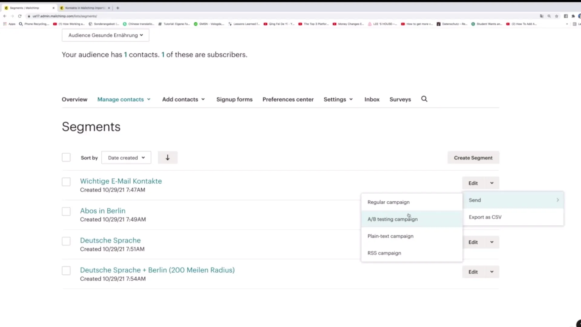 Zarządzaj segmentami w Mailchimp efektywnie: usuwanie i edytowanie