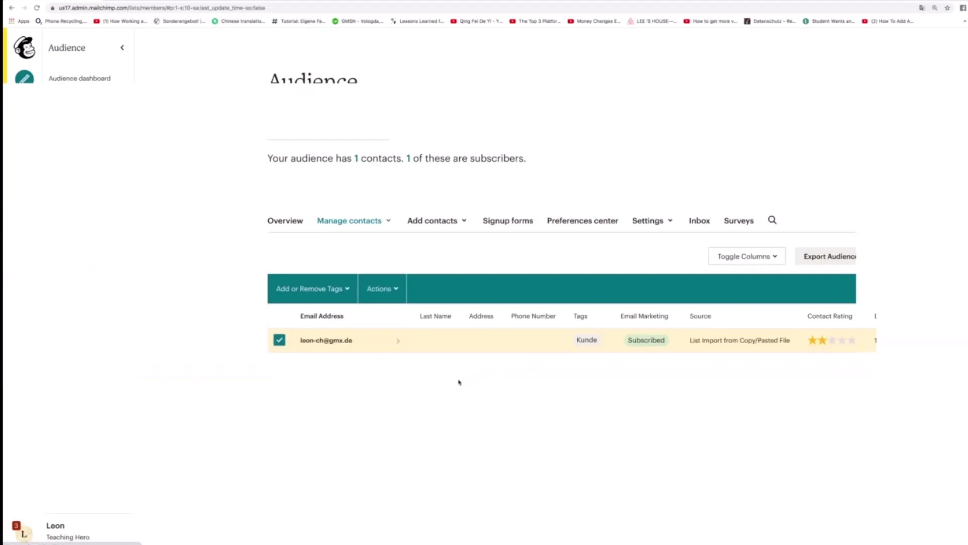 Use tags effectively in Mailchimp Use tags effectively in Mailchimp