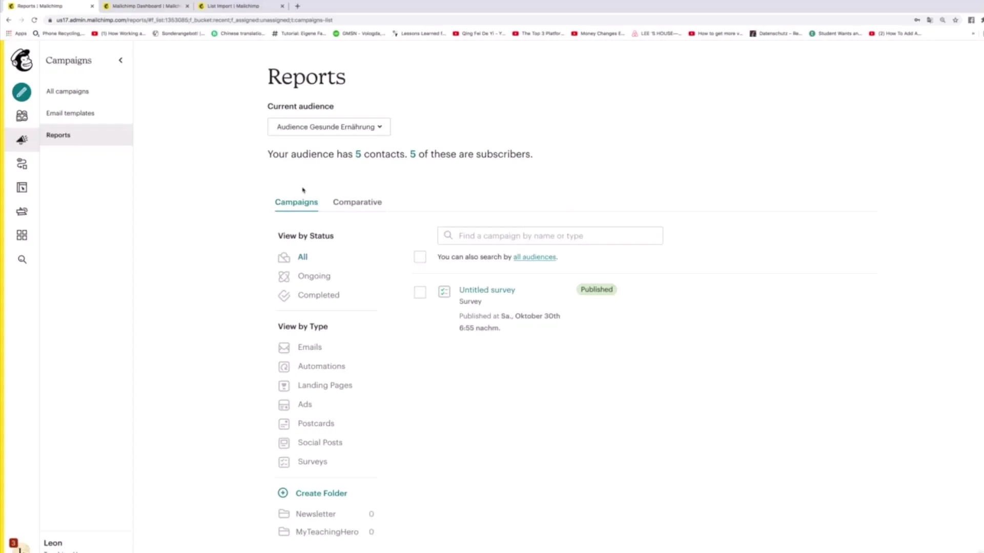 Skutecznie przeglądać i analizować raporty kampanii Mailchimp