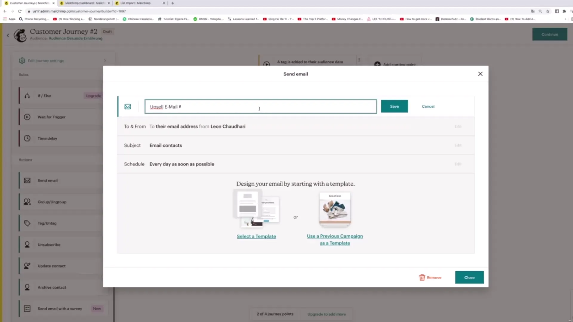 Nauka narzędzi Customer Journey w Mailchimp: instrukcje i strategie