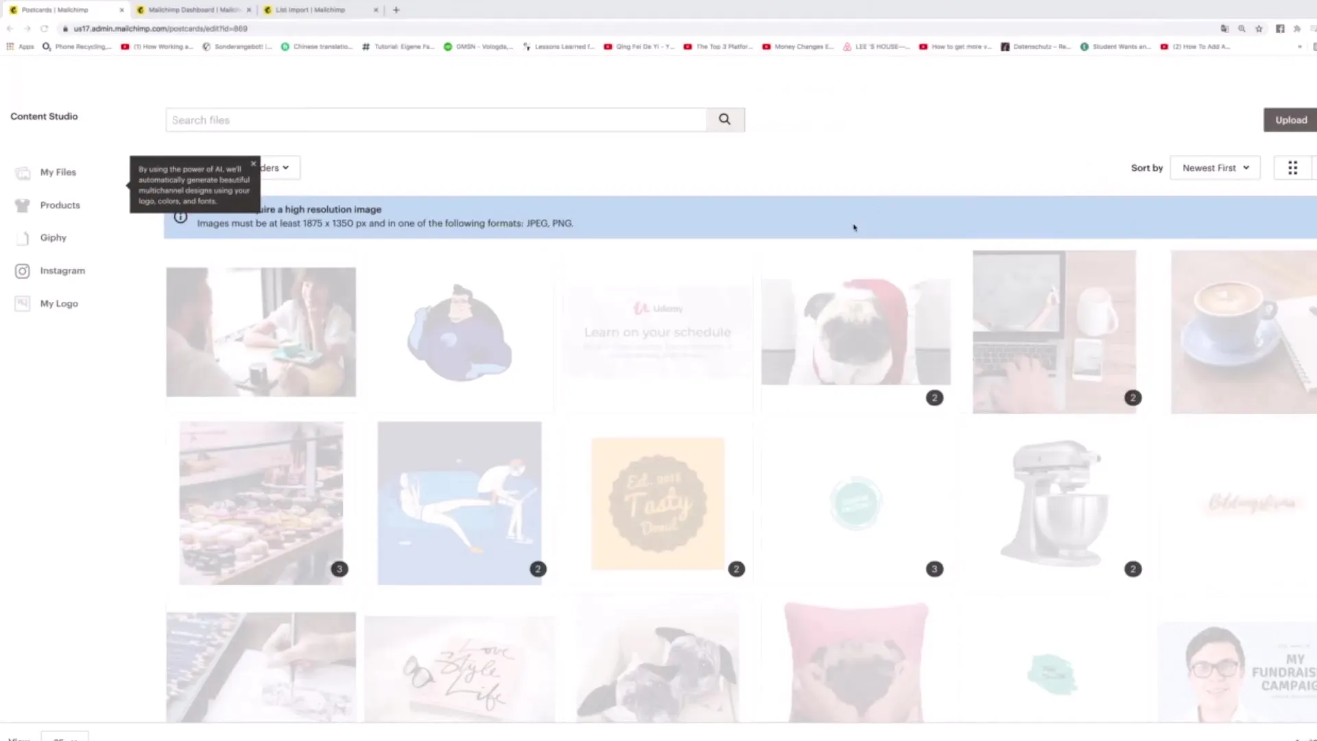 Enviar postales a través de Mailchimp: así es como funciona