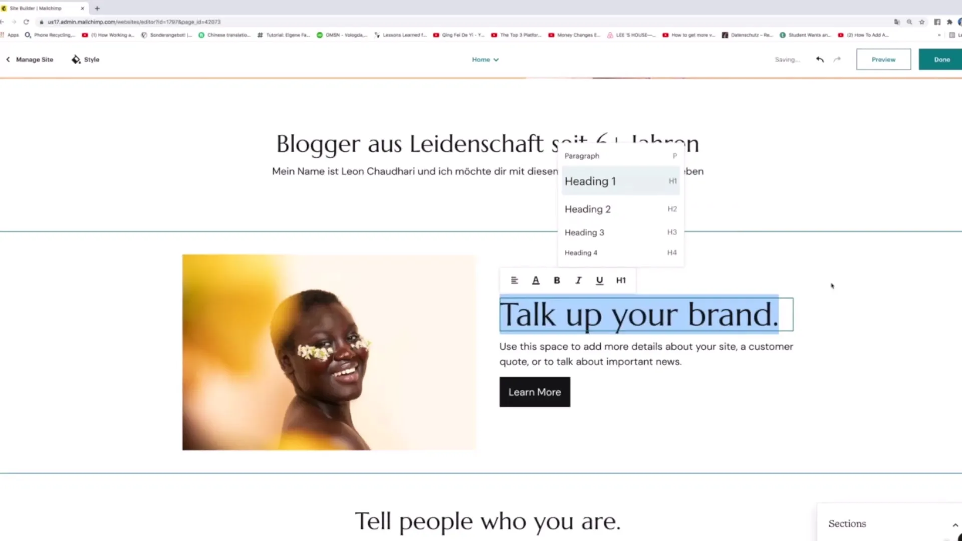 Tworzenie strony internetowej z Mailchimp - krok po kroku