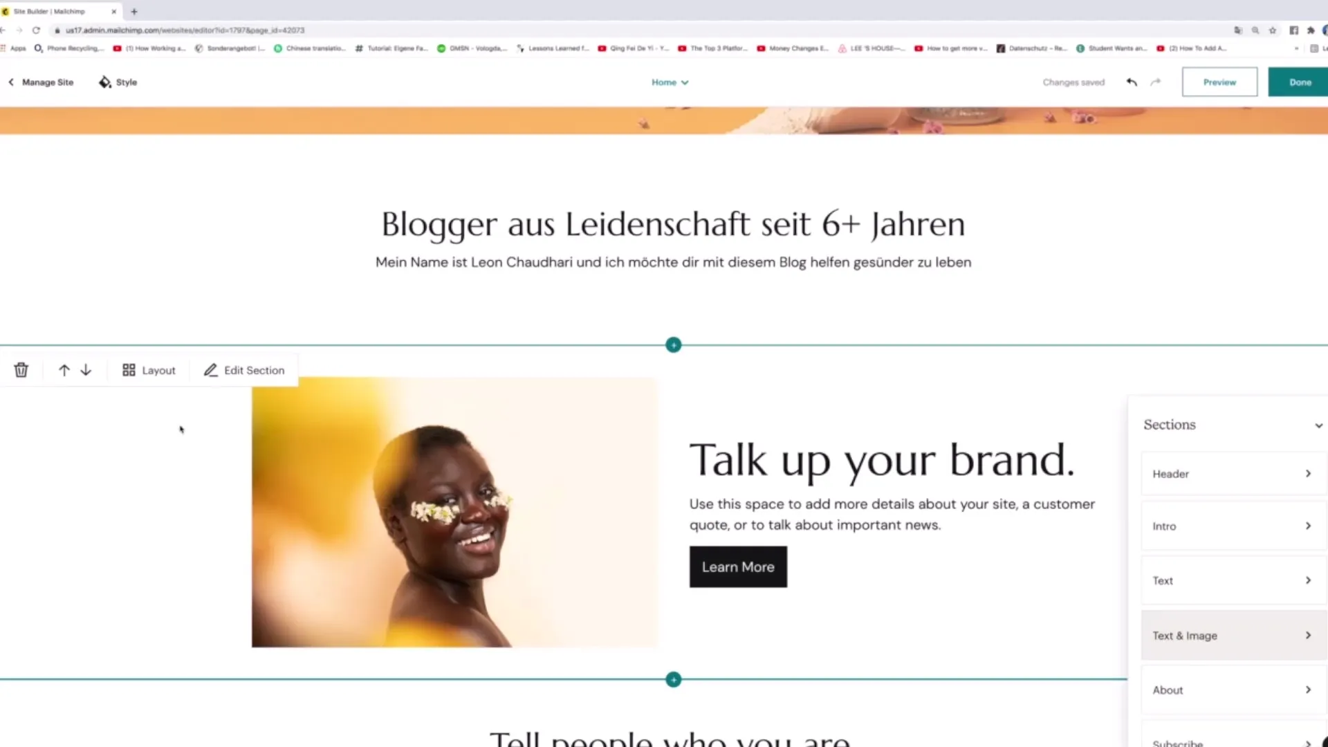 Tworzenie strony internetowej z Mailchimp – krok po kroku