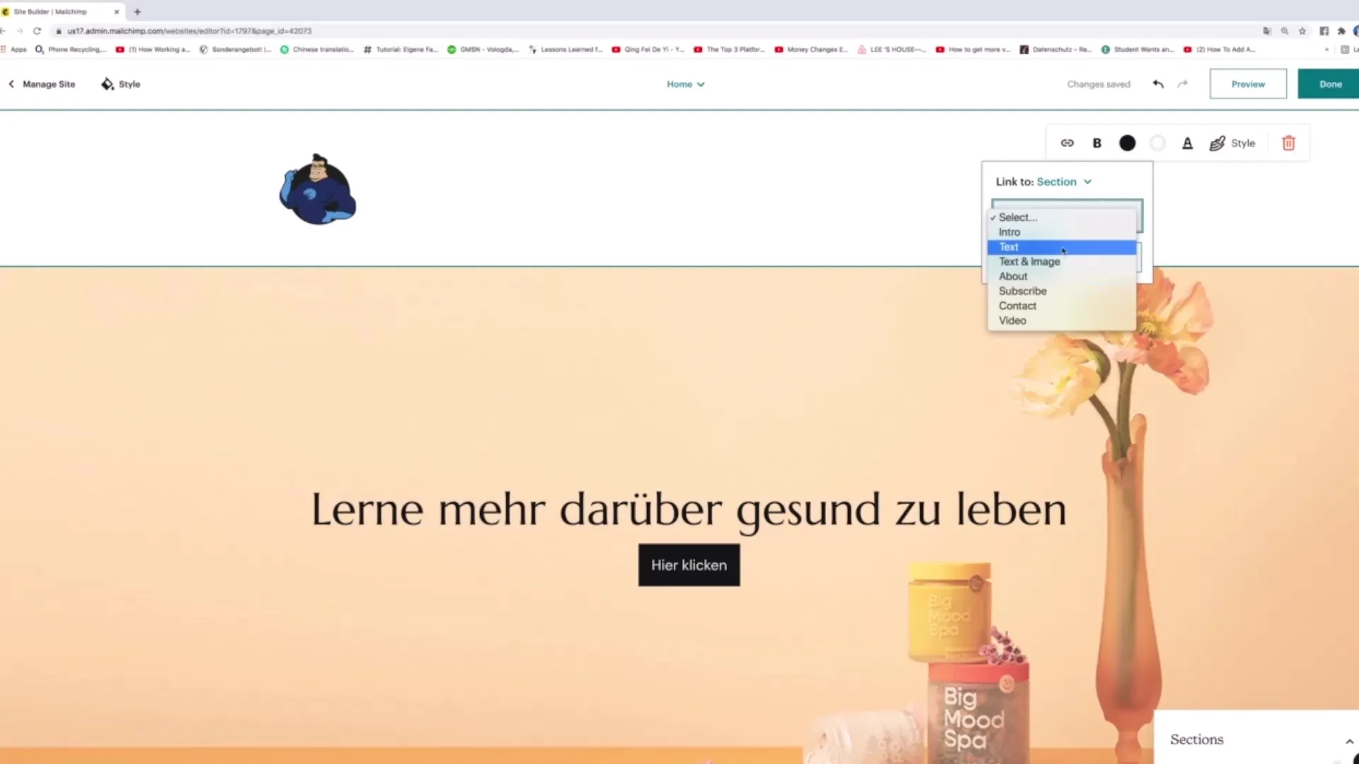 Tworzenie strony internetowej z użyciem Mailchimp – krok po kroku