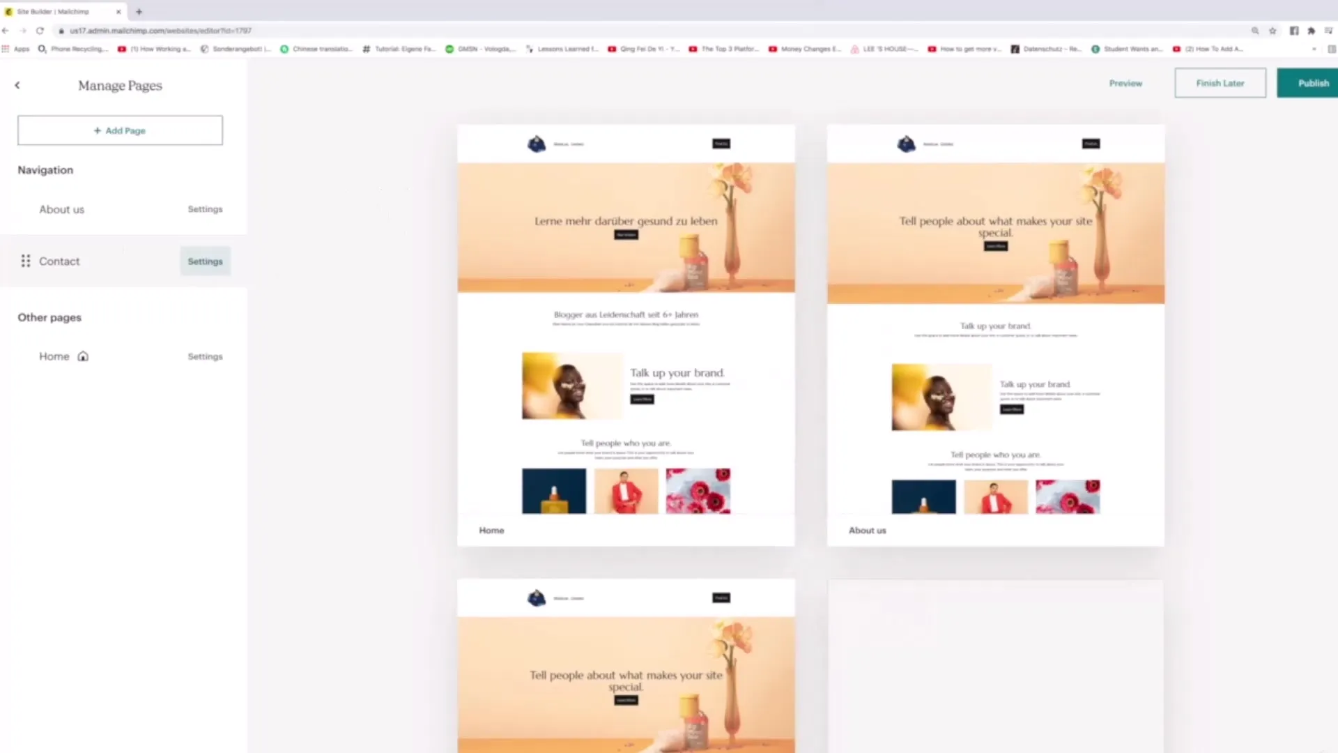 Skuteczne dostosowanie stron internetowych w Mailchimp